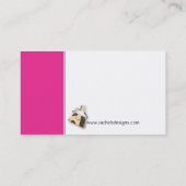 Jaguar-Geldbeutel Visitenkarte (Rückseite)