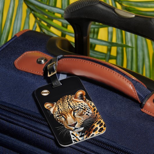 Jaguar Gepäckanhänger (Vorderseite Insitu 1)