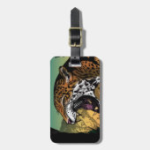 Jaguar Gepäckanhänger (Vorderseite vertikal)