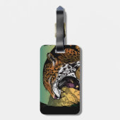 Jaguar Gepäckanhänger (Rückseite vertikal)