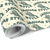 Jaguar-Geschenkpapier Geschenkpapier (Rolleneckpunkt)
