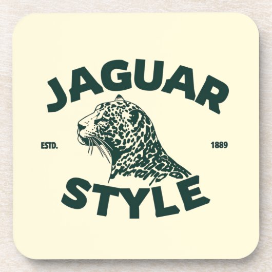 Jaguar Getränkecoster Getränkeuntersetzer (Vorderseite)