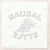 Jaguar Glass Coaster Glasuntersetzer (Rückseite)