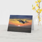 Jaguar Greetings Card Karte (Gelbe Blume)