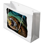 Jaguar Große Geschenktüte (Vorderseite Schrägansicht)