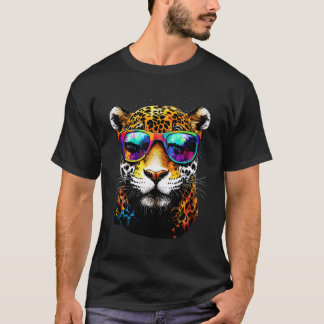 Jaguar Großkatze Panther Lustiger Katzenliebhaber T-Shirt