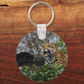 Jaguar Growl Schlüsselanhänger (Vorderseite)