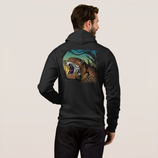 Jaguar Hoodie (Schwarz voll)