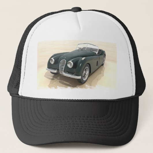 Jaguar-Hut Truckerkappe (Vorderseite)