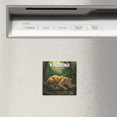 Jaguar im Yasuni-Nationalpark Ecuador Magnet (In Situ (Geschirrspüler))