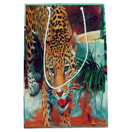 Jaguar in Motion 6234 Geschenktasche Mittlere Geschenktüte