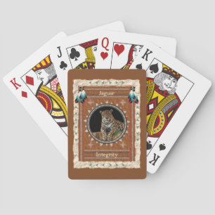 Jaguar-Integritäts-Energie Spielkarten