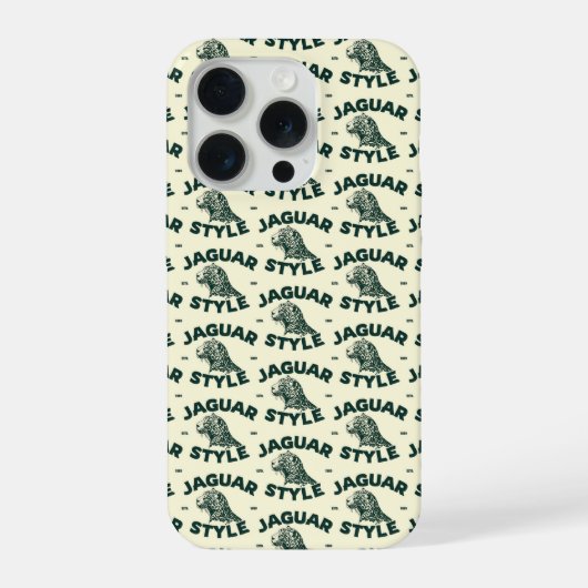Jaguar iPhone Case Hülle (Rückseite)