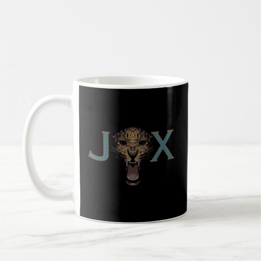 Jaguar Jax Funny Jacksonville Florida Gifts Kaffeetasse (Links)