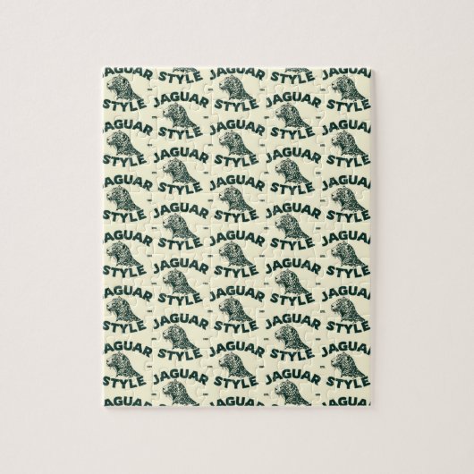 Jaguar Jigsaw Puzzle (Vertikal)