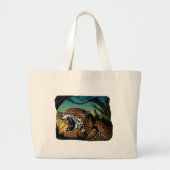 Jaguar Jumbo Stoffbeutel (Vorne)