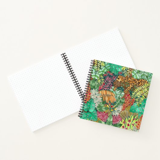 Jaguar Jungle Bullet-Notebook Notizblock (Innenseite)