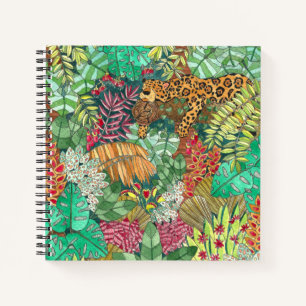 Jaguar Jungle Bullet-Notebook Notizblock