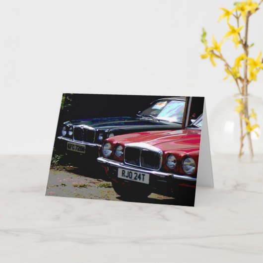 Jaguar Karte (Gelbe Blume)