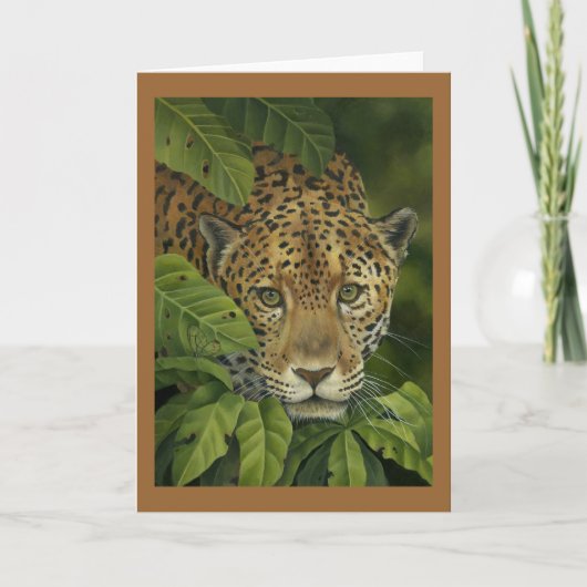 Jaguar-Karte Karte (Vorderseite)