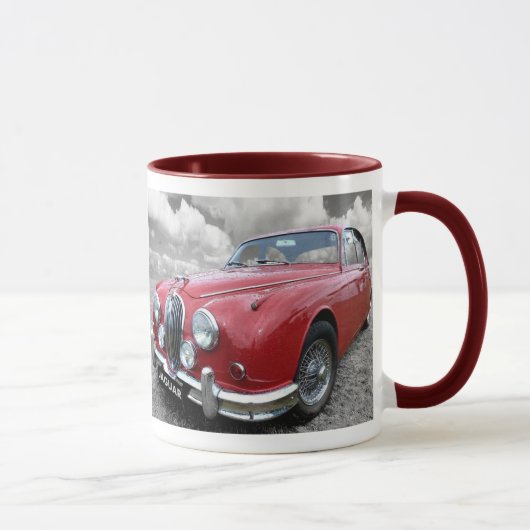 Jaguar-Kennzeichen 2 Tasse (Rechts)