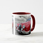 Jaguar-Kennzeichen 2 Tasse (VorderseiteRechts)