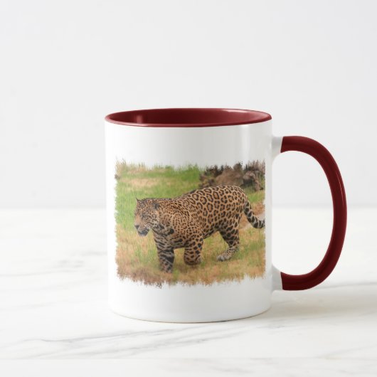 Jaguar-Keramik-Kaffee-Tasse Tasse (Rechts)