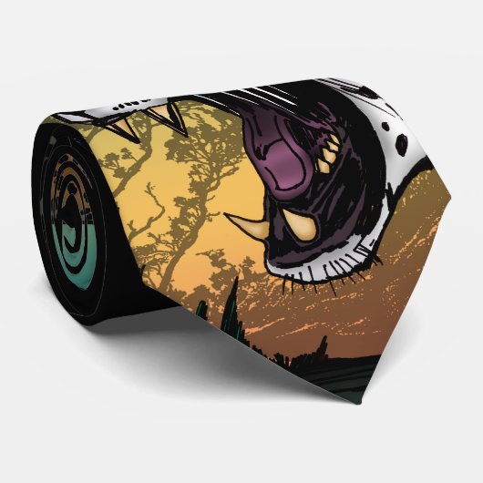 Jaguar Krawatte (Gerollt)