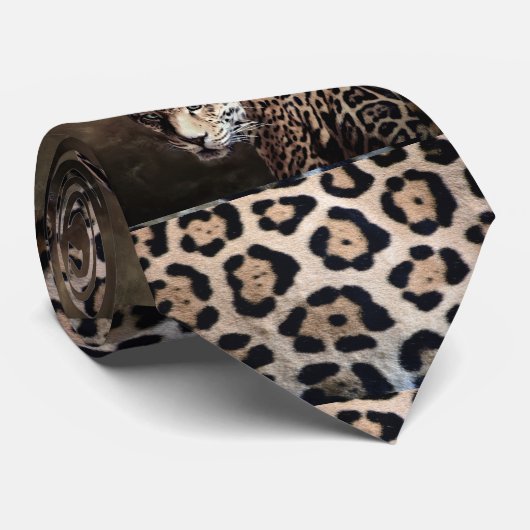 Jaguar Krawatte (Gerollt)