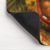 Jaguar-Krieger Mousepad (Ecke)