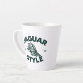 Jaguar Latte Tasse (Linke Ecke)
