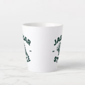 Jaguar Latte Tasse (Vorderseite)