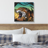 Jaguar Leinwanddruck (Insitu (Schlafzimmer))