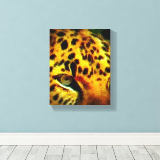 Jaguar Leinwanddruck (Insitu (Holzboden))