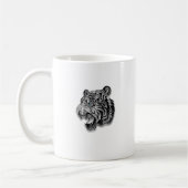 Jaguar-Leopard-Druck-Panther-Muster Kaffeetasse (Links)