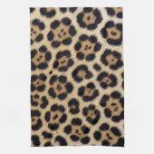 jaguar leopard textur fell haut leder tier pri geschirrtuch (Vertikal)
