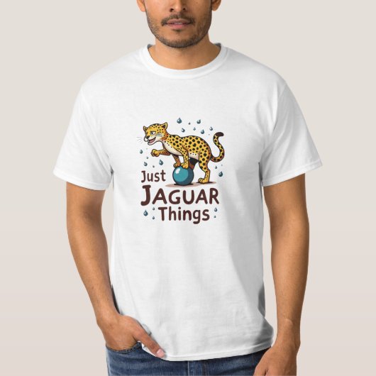 Jaguar Lovers Gift Idea T-Shirt (Vorderseite)