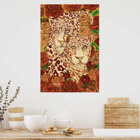 Jaguar Magi Poster (Küche)