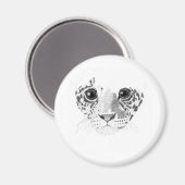 Jaguar Magnet (Vorderseite/Rückseite)