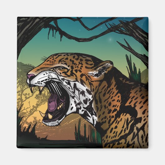 Jaguar Magnet (Vorne)