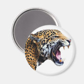 Jaguar Magnet (Vorderseite/Rückseite)