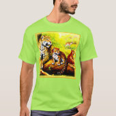 Jaguar Mama und Cubs Relaxen im Dschungel. Jetzt k T-Shirt (Vorderseite)