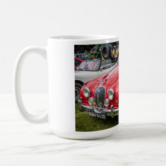 Jaguar Mark 2 Luxussportwagen Kaffeetasse (Links)