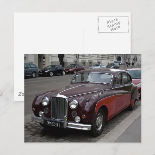 Jaguar Mark IX Postkarte (Vorne/Hinten)