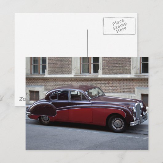 Jaguar Mark IX Postkarte (Vorne/Hinten)