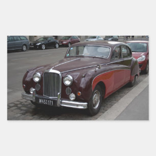 Jaguar Mark IX Rechteckiger Aufkleber