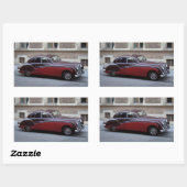 Jaguar Mark IX Rechteckiger Aufkleber (Blatt)