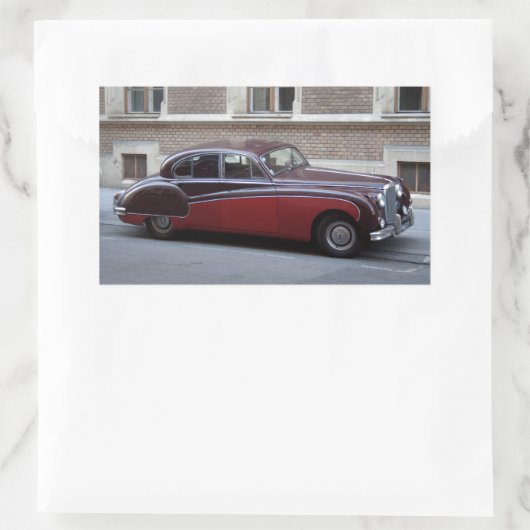 Jaguar Mark IX Rechteckiger Aufkleber (Tasche)