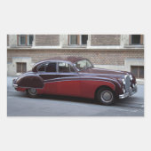 Jaguar Mark IX Rechteckiger Aufkleber (Vorderseite)