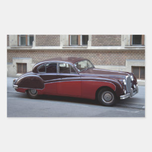 Jaguar Mark IX Rechteckiger Aufkleber